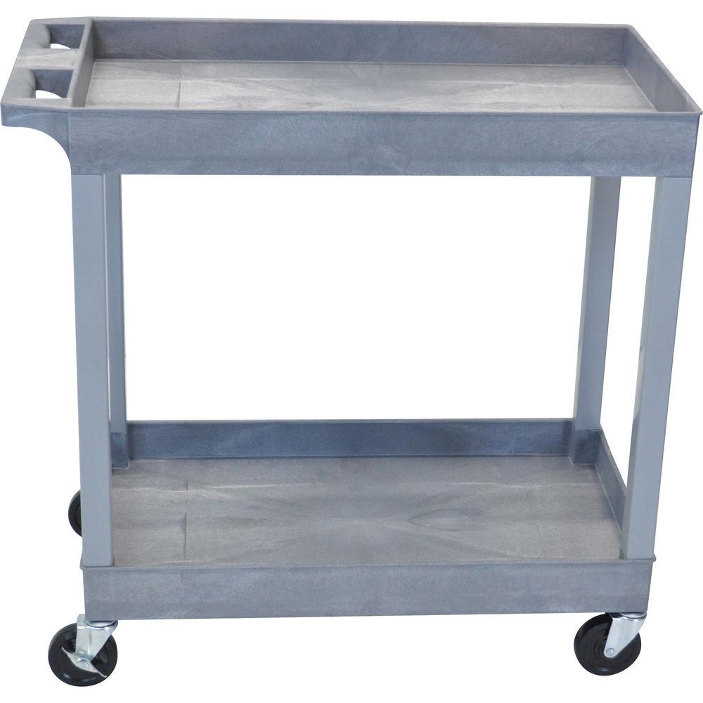 Luxor 32 x 18" Two-Shelf Utility Cart