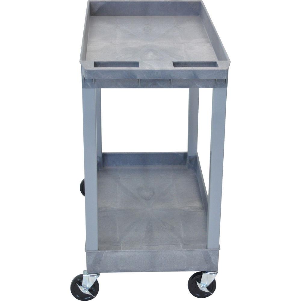Luxor 32 x 18" Two-Shelf Utility Cart