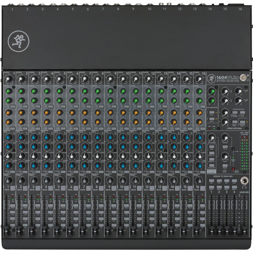 Mackie 1604VLZ4 16-Channel 4-Bus Compact Mixer