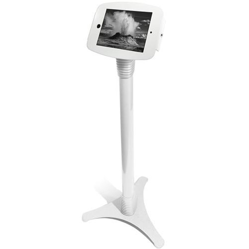 Maclocks Adjustable iPad Floor Stand with Space Locking Enclosure for iPad