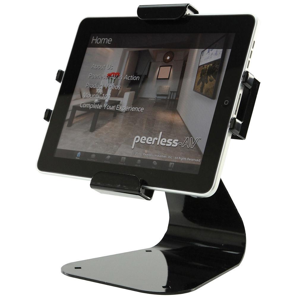 Peerless-AV PTM400S-W Universal Desktop Tablet Mount with Security Hardware
