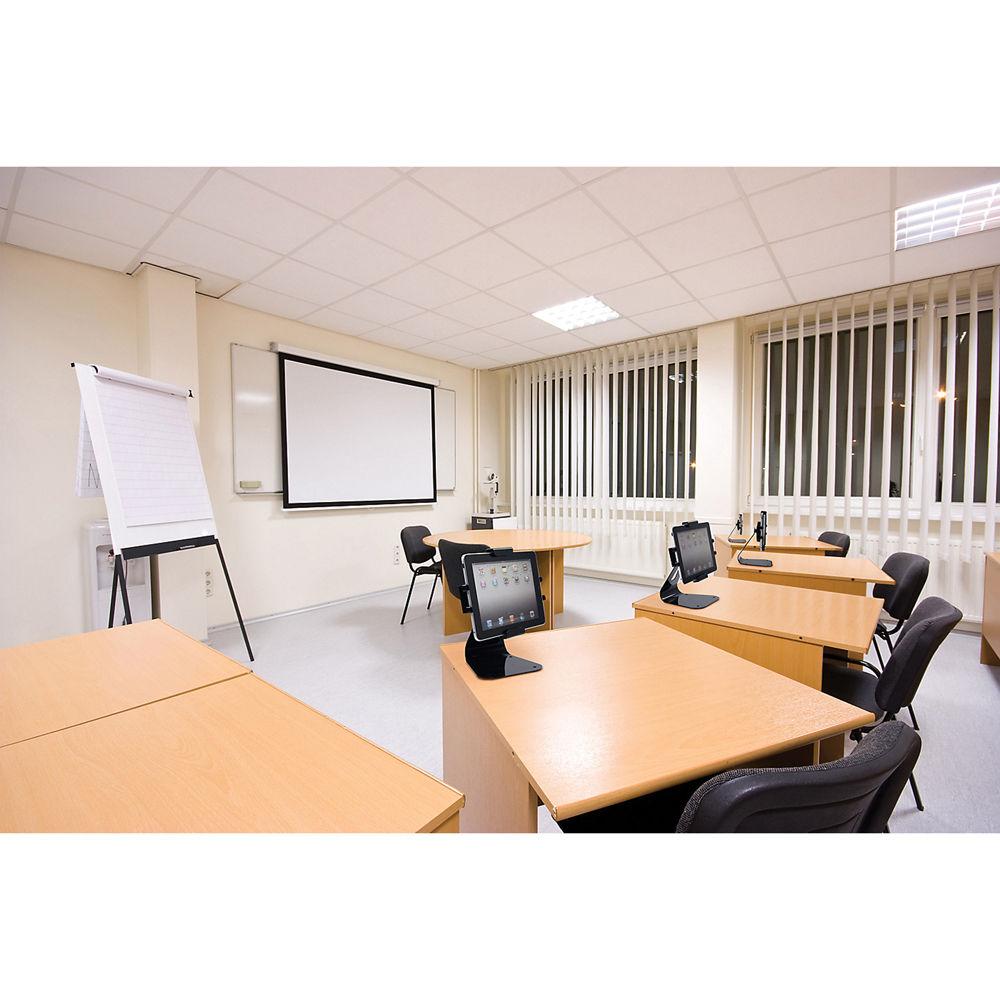 Peerless-AV PTM400S-W Universal Desktop Tablet Mount with Security Hardware