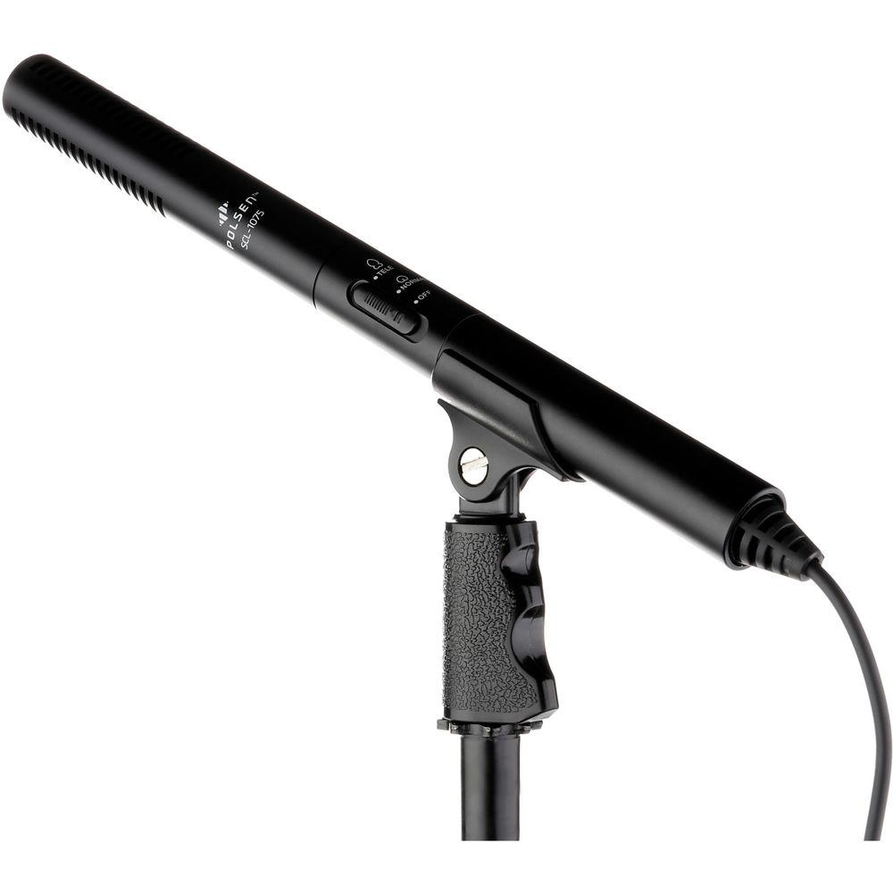 Polsen SCL-1075 Camera Mount Condenser Shotgun Microphone