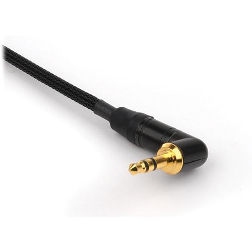 Remote Audio Stereo Jumper Cable 3.5mm Right Angle TRS plug to 3.5mm Right Angle TRS Plug