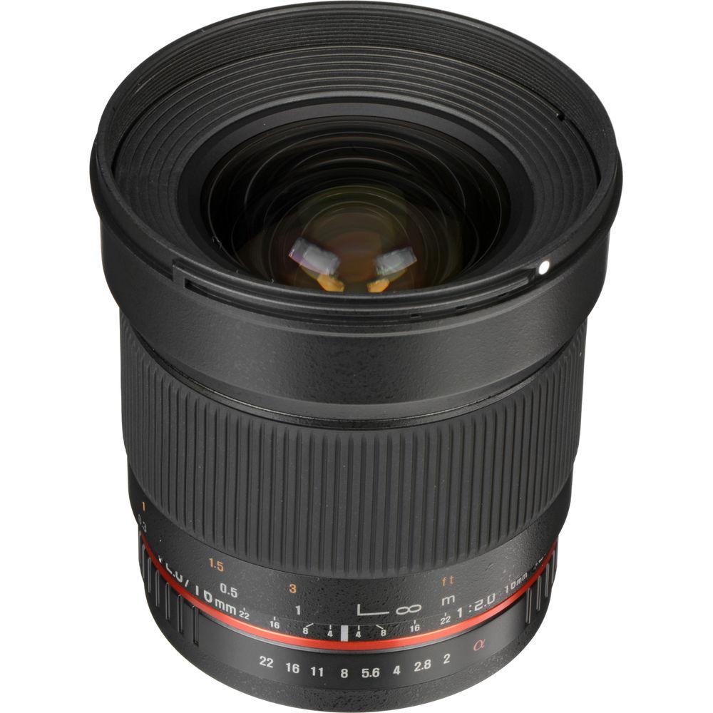 Rokinon 16mm f 2.0 ED AS UMC CS Lens for Sony Alpha APS-C Mount