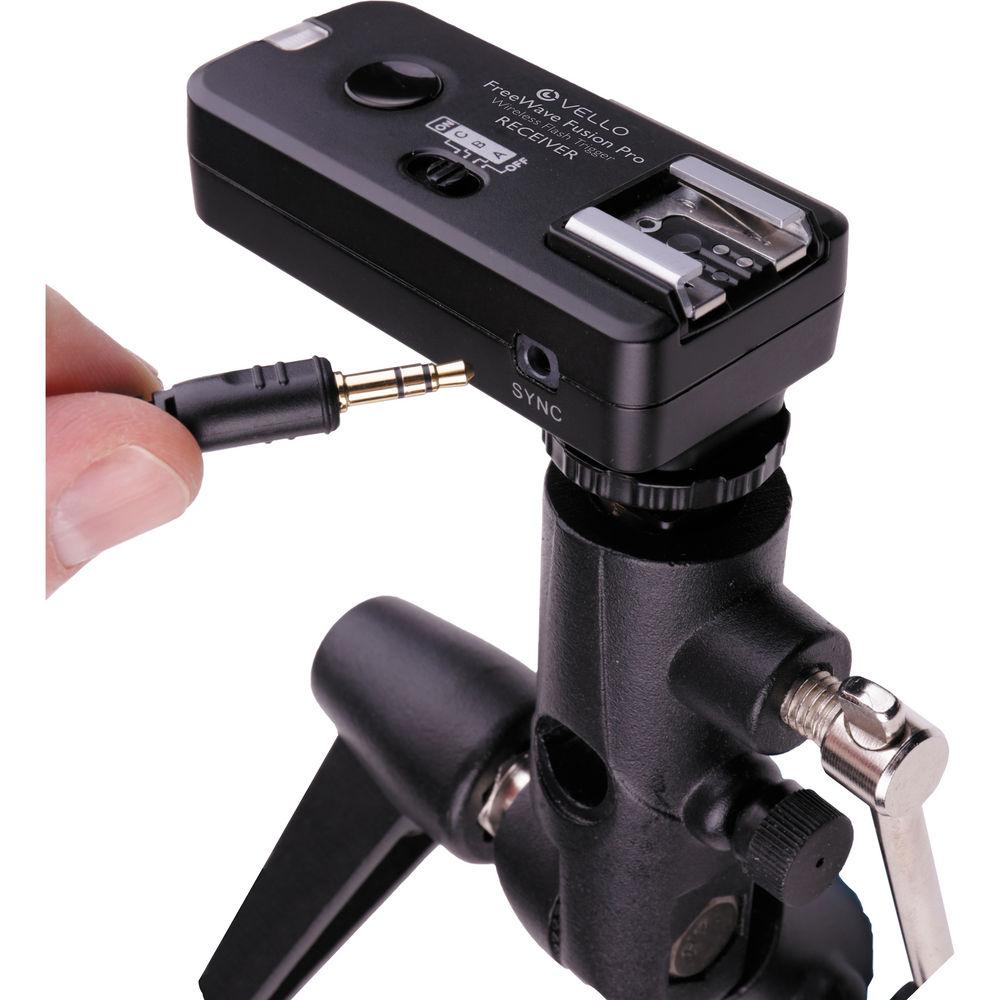 Vello FreeWave Fusion Pro Wireless Flash Receiver Remote Control for Canon DSLRs