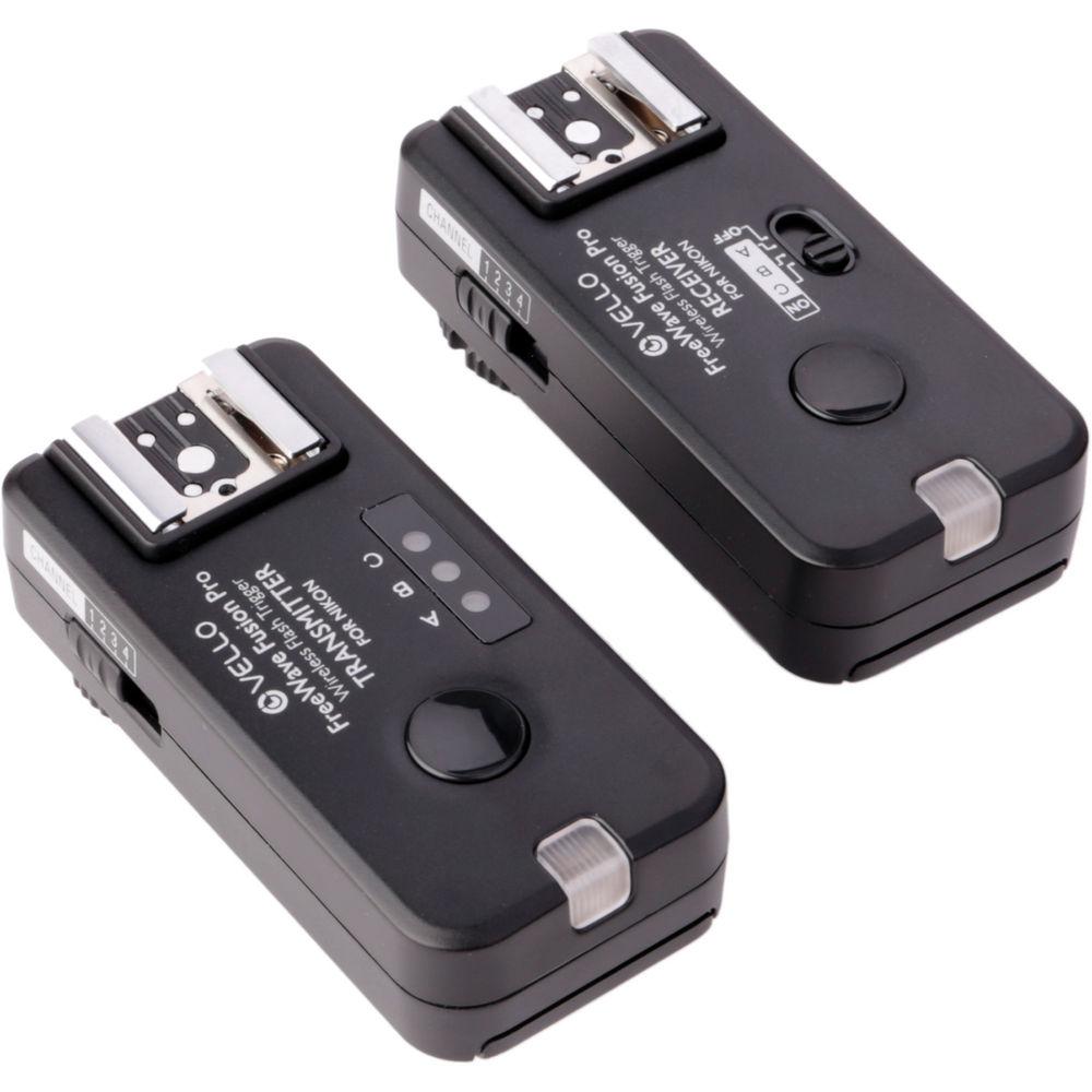 Vello FreeWave Fusion Pro Wireless Flash Trigger and Remote Control for Nikon DSLRs