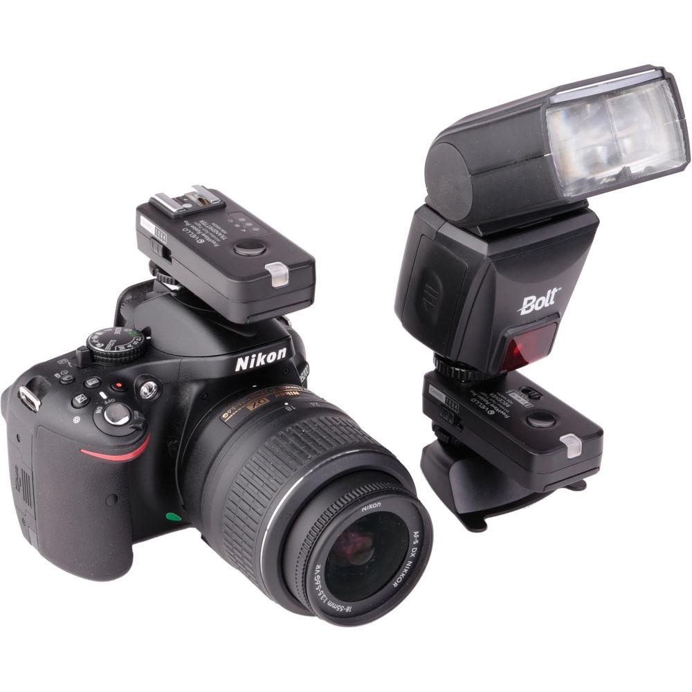 Vello FreeWave Fusion Pro Wireless Flash Trigger and Remote Control for Nikon DSLRs