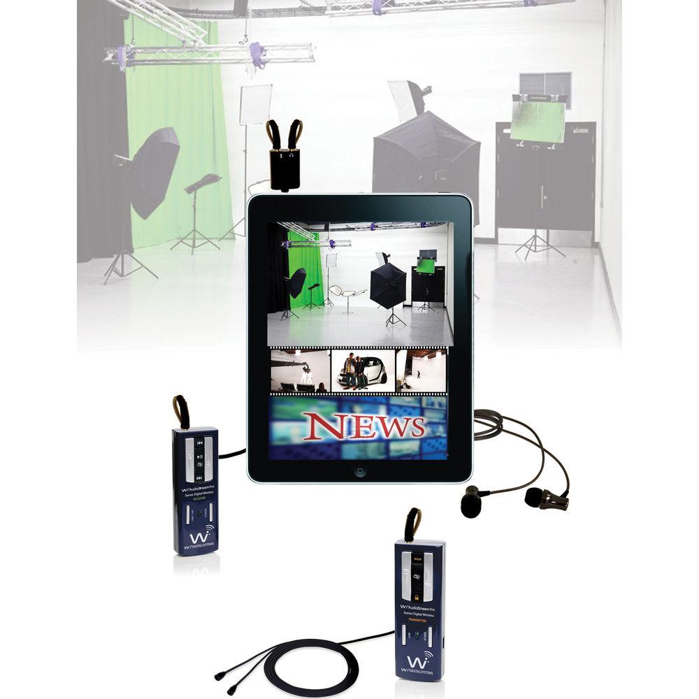 Wi Digital AudioStream Pro SL Portable Digital Wireless Audio Monitoring System, Wi, Digital, AudioStream, Pro, SL, Portable, Digital, Wireless, Audio, Monitoring, System
