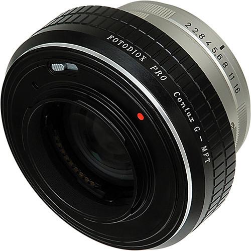 FotodioX Contax G Pro Lens Adapter for Micro Four Thirds Cameras