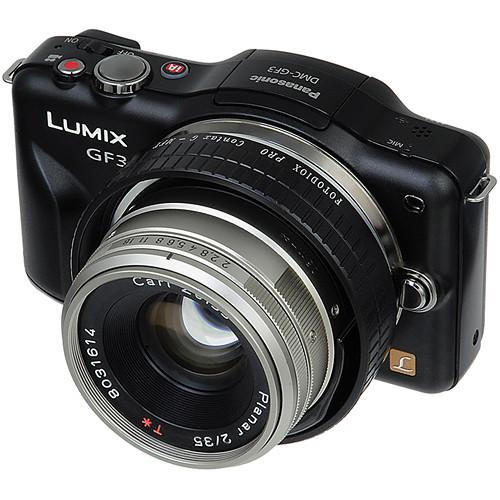 FotodioX Contax G Pro Lens Adapter for Micro Four Thirds Cameras