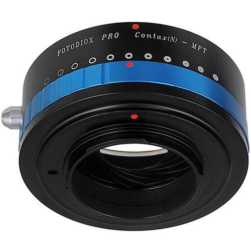 FotodioX Contax N Pro Lens Adapter with Built-In Iris Control for Micro Four Thirds Cameras