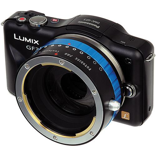 FotodioX Contax N Pro Lens Adapter with Built-In Iris Control for Micro Four Thirds Cameras