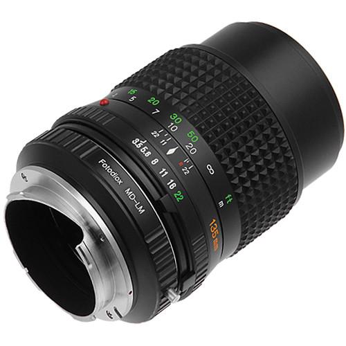 FotodioX Minolta MD MC Pro Lens Adapter with Built-In Iris Control for Leica M-Mount Cameras