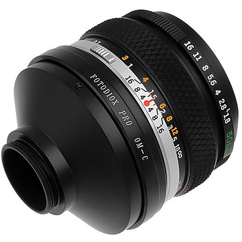FotodioX Olympus OM Pro Lens Adapter for C-Mount Cameras