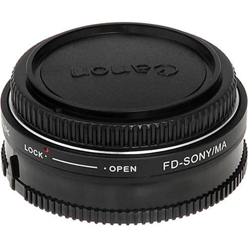 FotodioX Pro Lens Mount Adapter for Canon FD Lens to Sony A Mount Camera