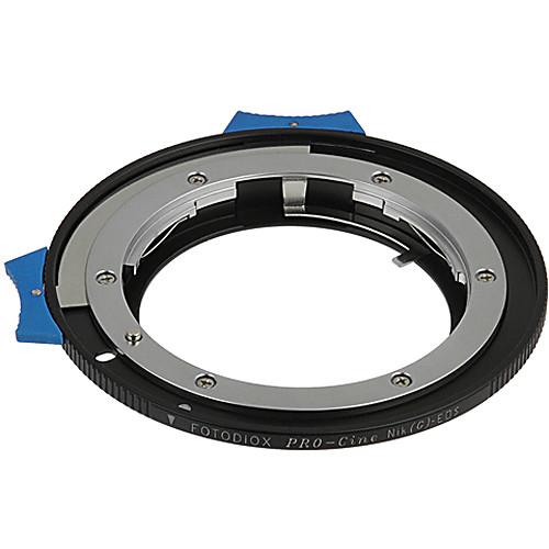 FotodioX Pro Lens Mount Adapter for Nikon F G-Type Lens to Canon EF-Mount Camera