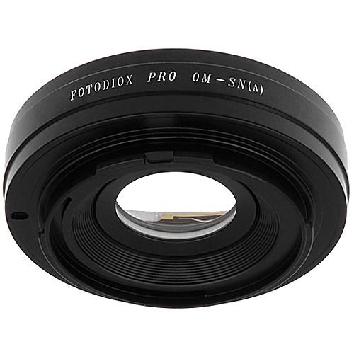 FotodioX Pro Lens Mount Adapter for Olympus OM Lens to Sony A Mount Camera