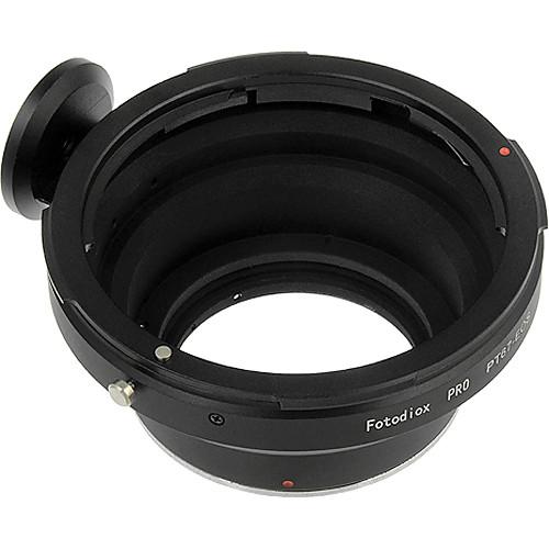 FotodioX Pro Lens Mount Adapter for Pentax 67 Lens to Canon EF-Mount Camera with Dandelion Focus Confirmation Chip