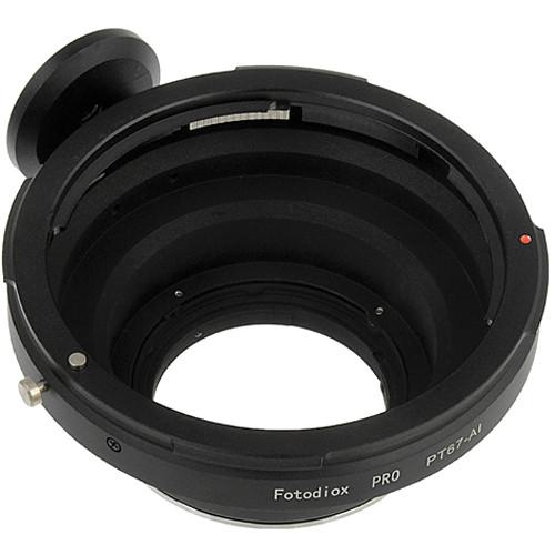 FotodioX Pro Lens Mount Adapter for Pentax 67 Lens to Nikon F Mount Camera