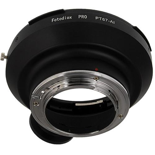 FotodioX Pro Lens Mount Adapter for Pentax 67 Lens to Nikon F Mount Camera