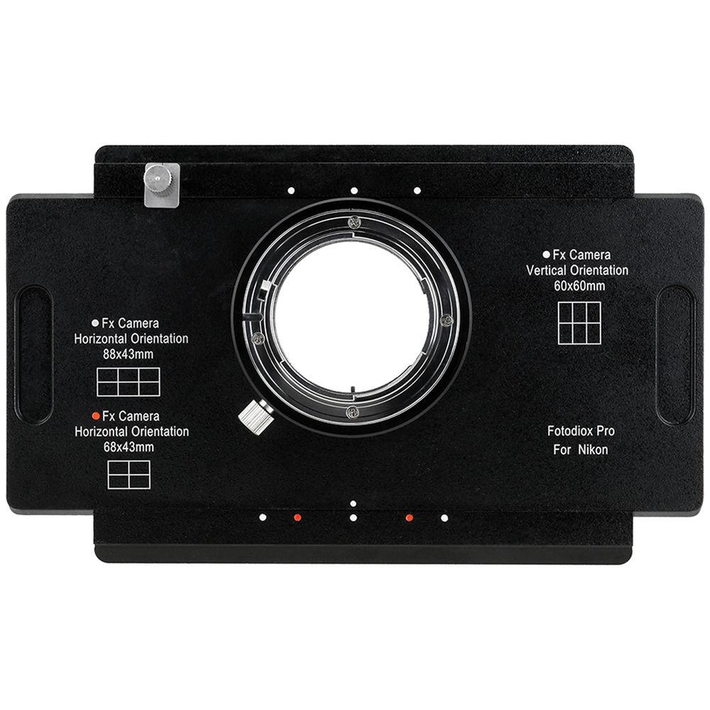 FotodioX Pro Nikon F Large Format 4 x 5 Adapter