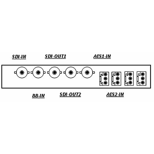 Gra-Vue XIO 9030HDEMB-2AES-FS-X Embedder