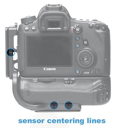 Kirk BL-6DG L-Bracket for Canon 6D with BG-E13 Battery Grip
