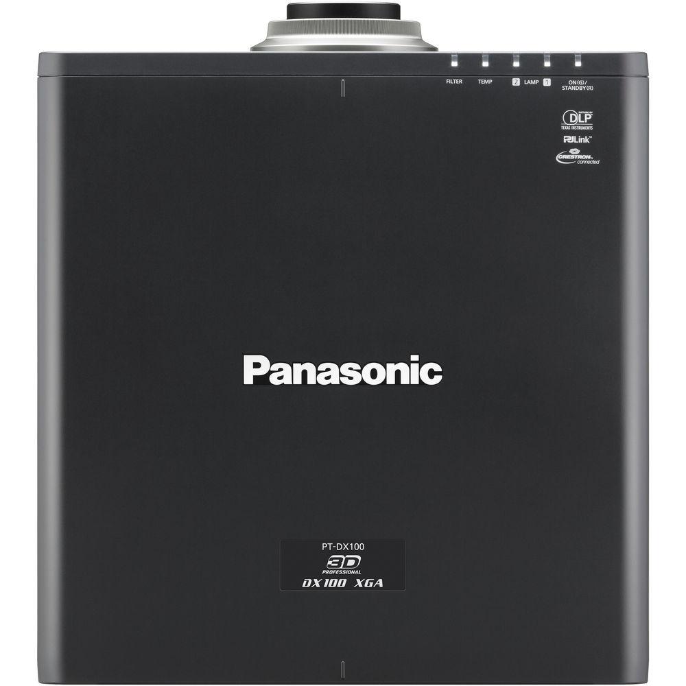 Panasonic PT-DX100UK 10,000-Lumen XGA DLP Projector with Lens
