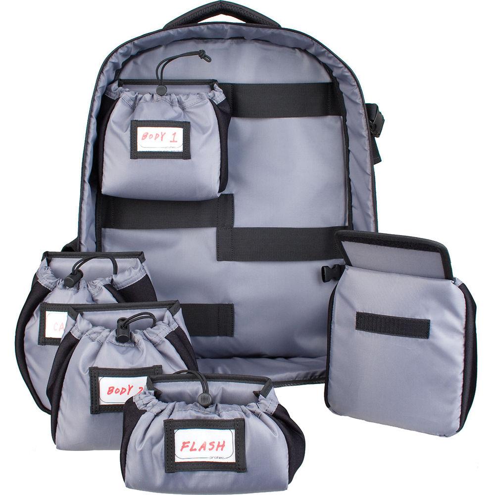 PRO TEC Camera Backpack with Modular Pockets