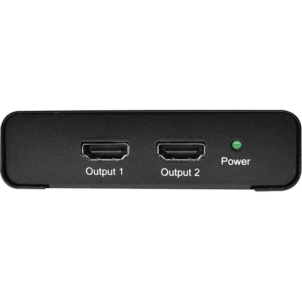 SIIG 1 x 2 HDMI Splitter with 3D & 4K Resolution Support