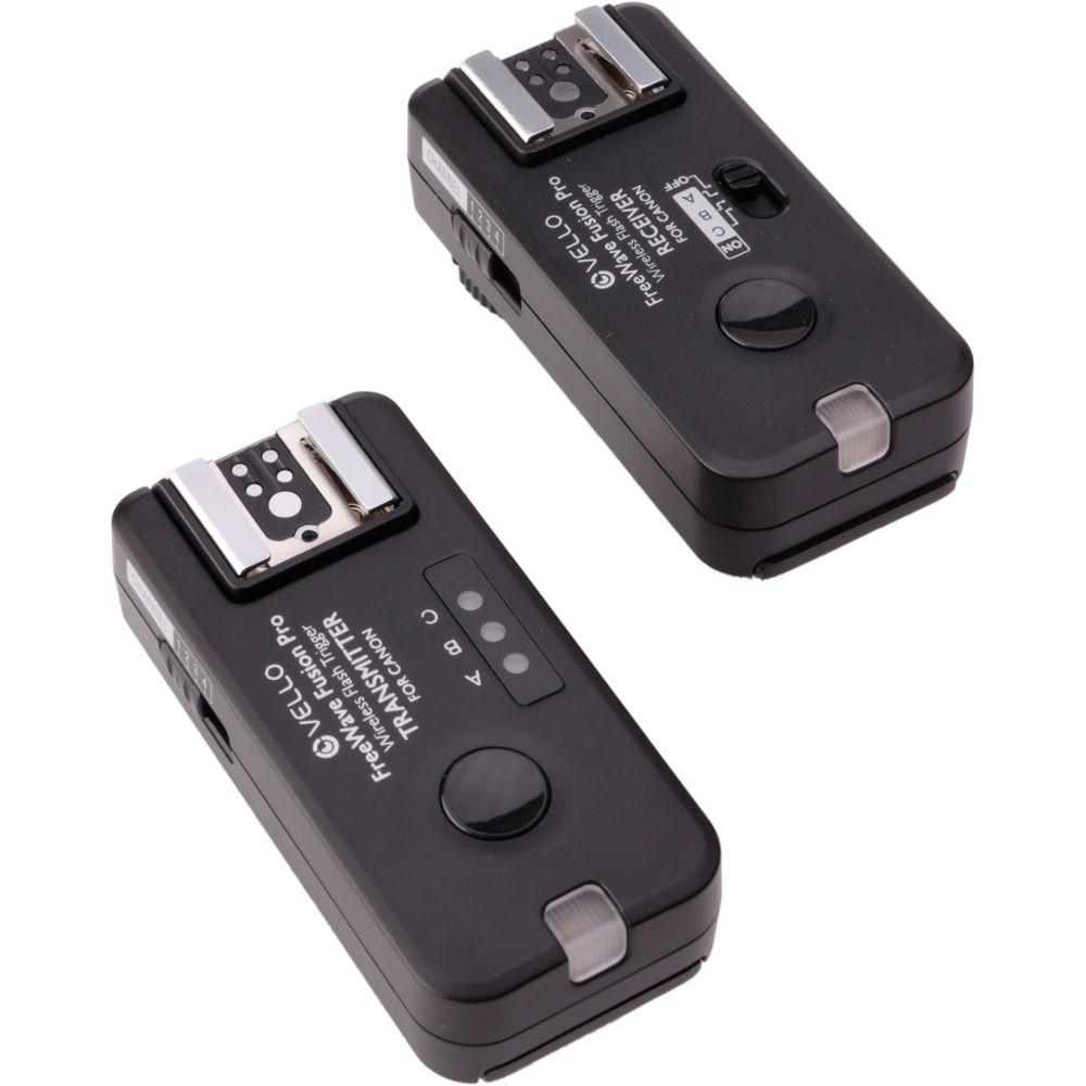 Vello FreeWave Fusion Pro Wireless Flash Trigger and Remote Control for Canon DSLRs