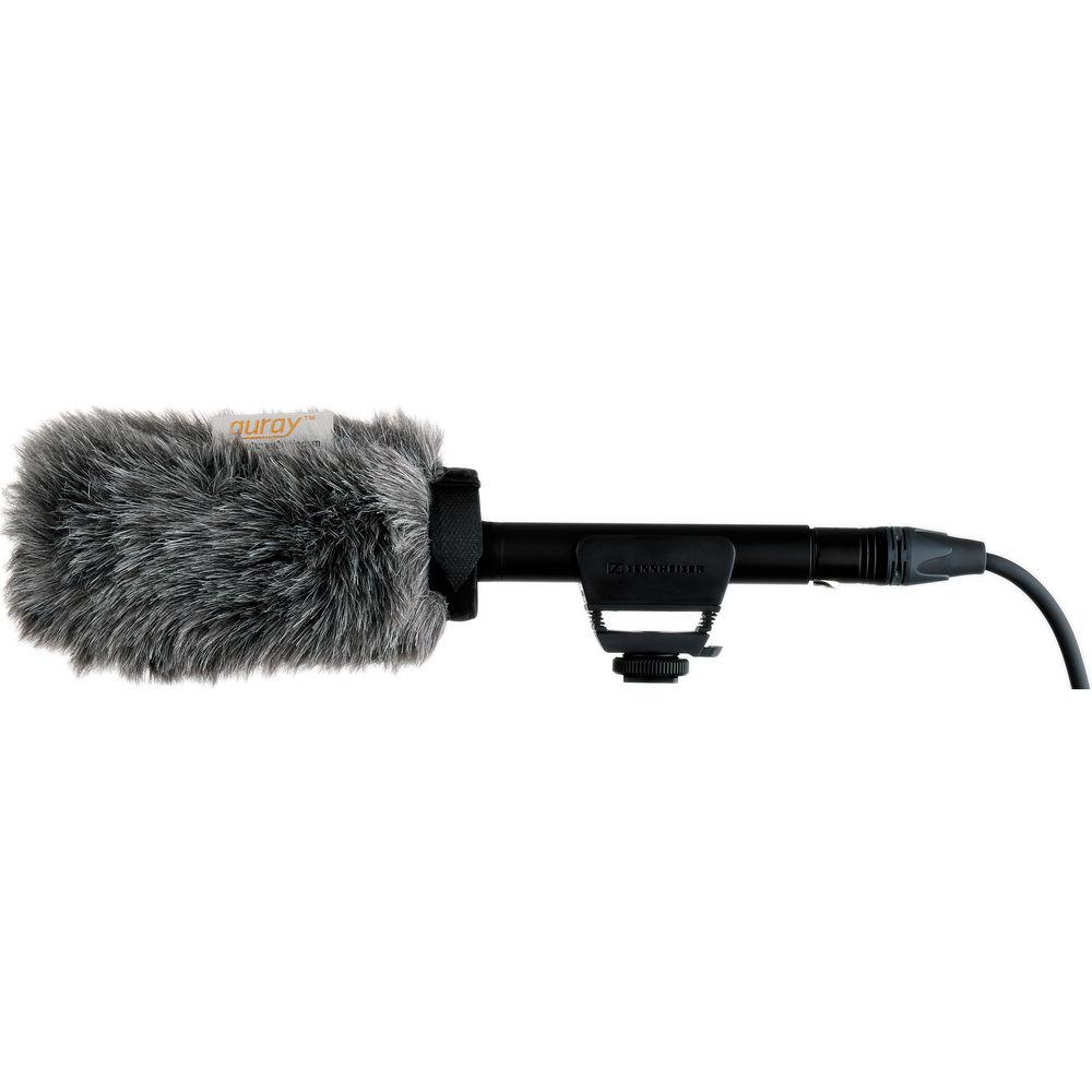 Auray WSR-2012 Stuffed Rabbit Windscreen for Shotgun Microphones -