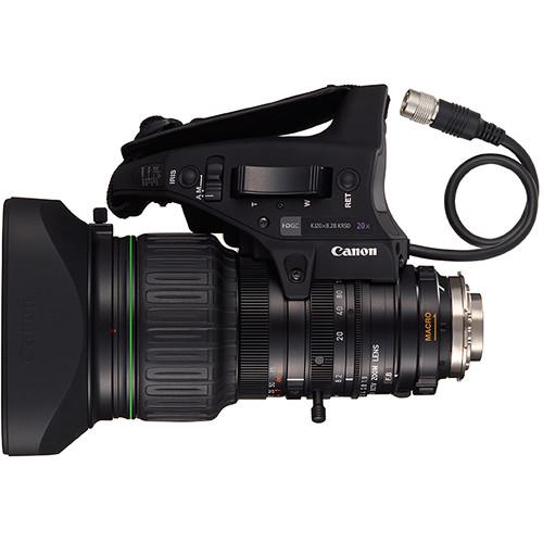 Canon KJ20x8.2B KRSD 8.2-164mm HDgc ENG Zoom Lens, Canon, KJ20x8.2B, KRSD, 8.2-164mm, HDgc, ENG, Zoom, Lens