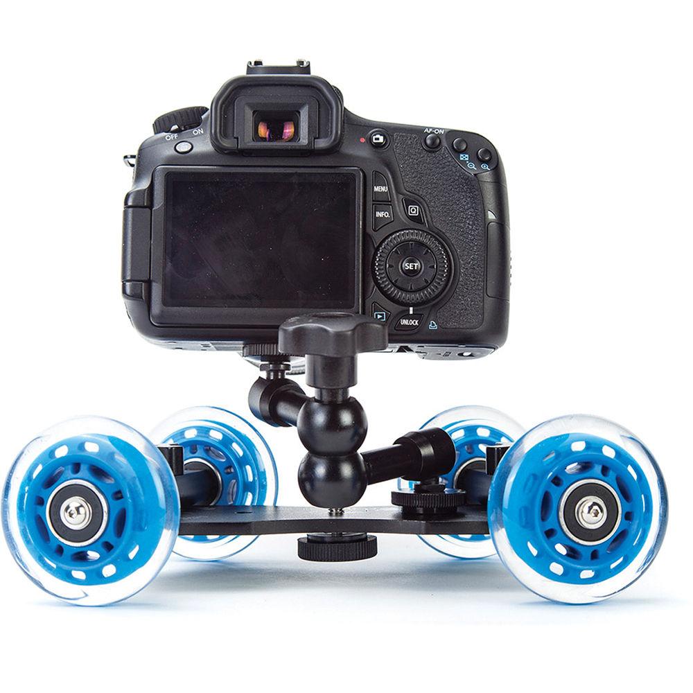 Digital Juice Orbit Micro Portable Camera Dolly & 7" Articulating Arm Bundle
