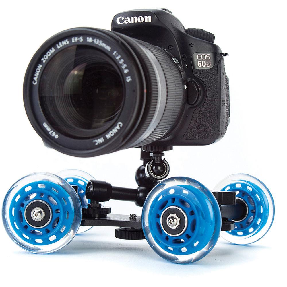 Digital Juice Orbit Micro Portable Camera Dolly & 7" Articulating Arm Bundle