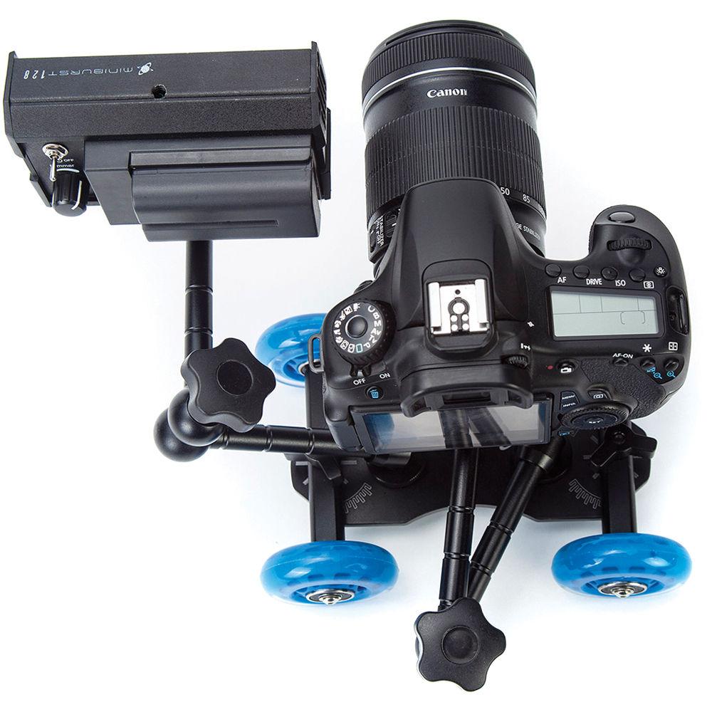 Digital Juice Orbit Micro Portable Camera Dolly & 7" Articulating Arm Bundle