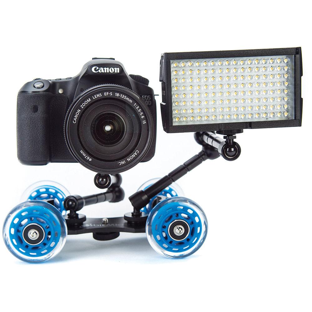 Digital Juice Orbit Micro Portable Camera Dolly & 7" Articulating Arm Bundle