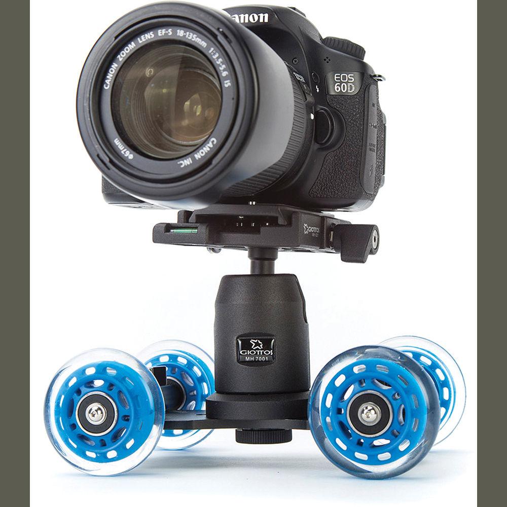 Digital Juice Orbit Micro Portable Camera Dolly & 7" Articulating Arm Bundle