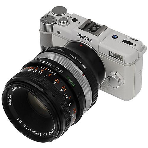 FotodioX Adapter for Canon FD Lenses to Pentax Q Mount Mirrorless Cameras
