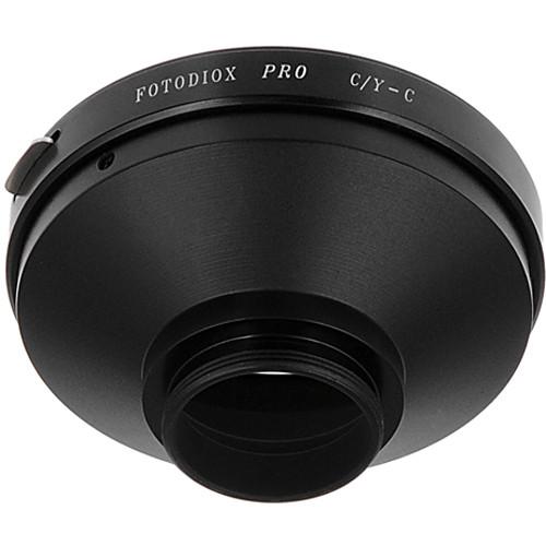FotodioX Contax Yashica Pro Lens Adapter with Built-In Aperture Control for C-Mount Cameras