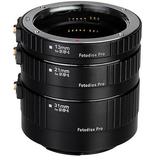 FotodioX Pro Auto Macro Extension Tube Kit for Canon EF & EF-S Lenses