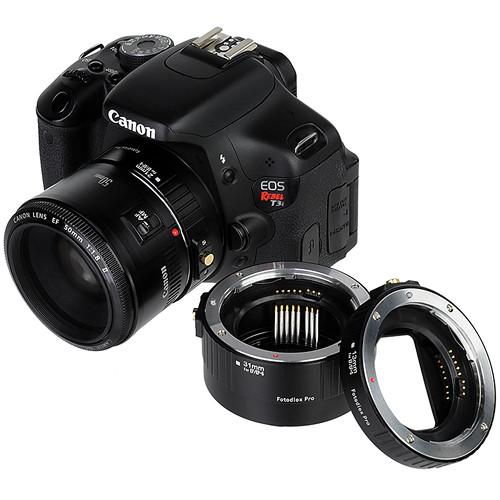 FotodioX Pro Auto Macro Extension Tube Kit for Canon EF & EF-S Lenses
