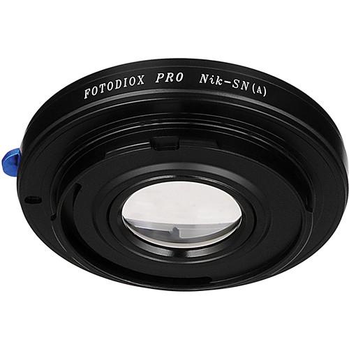 FotodioX Pro Lens Mount Adapter for Nikon F Lens to Sony A Mount Camera