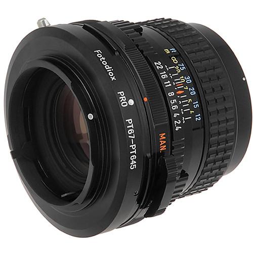 FotodioX Pro Lens Mount Adapter for Pentax 67 Lens to Pentax 645 Mount Camera