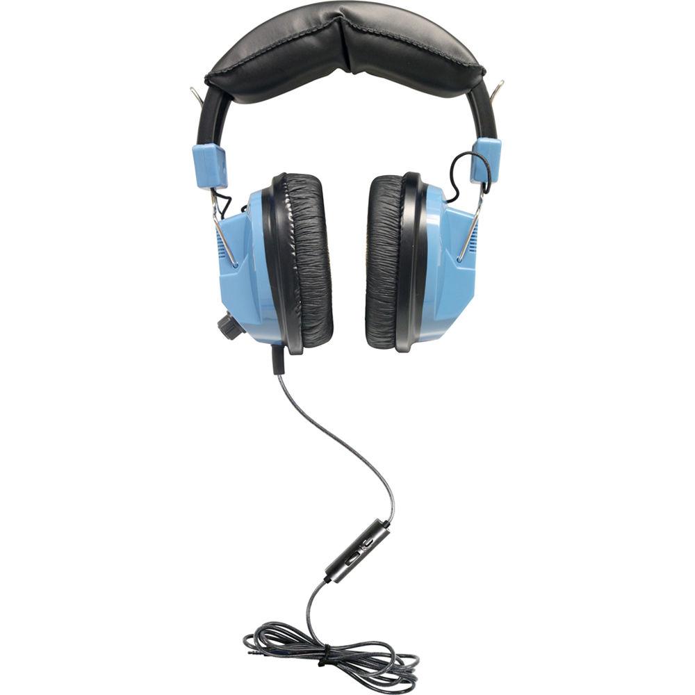 HamiltonBuhl iCompatible Deluxe Headset with In-Line Microphone & Volume Control