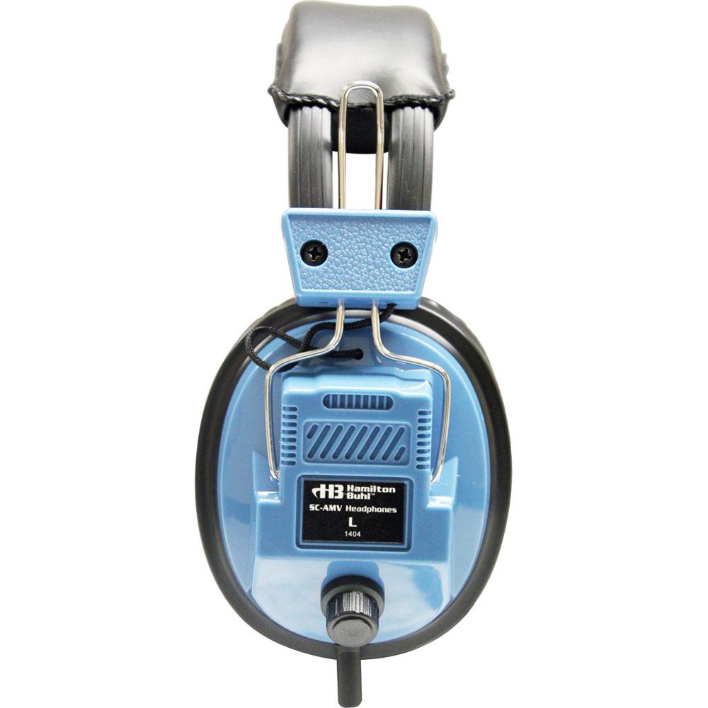 HamiltonBuhl iCompatible Deluxe Headset with In-Line Microphone & Volume Control