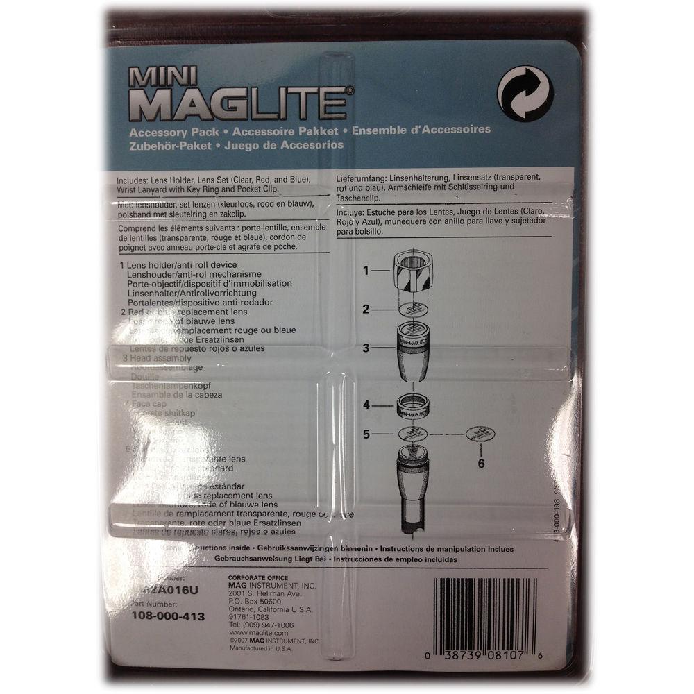 Maglite Mini Maglite 2AA Accessory Pack