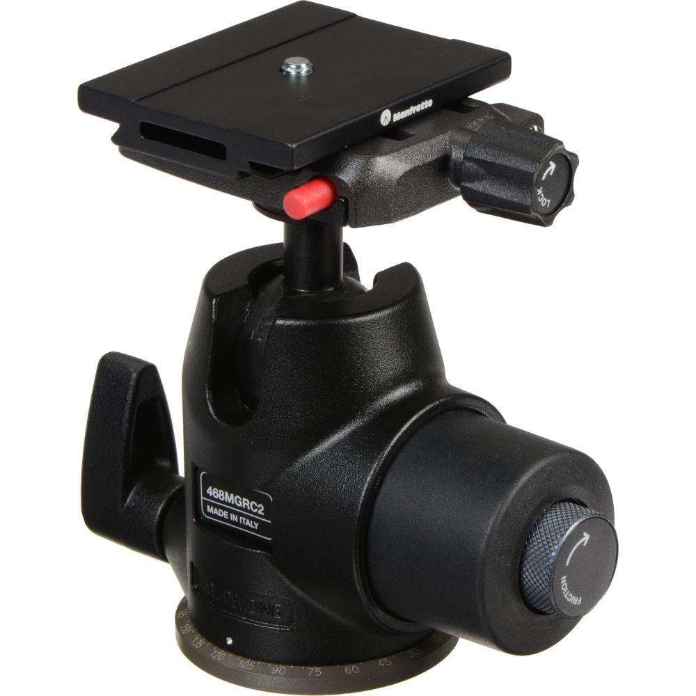 Manfrotto 468MG Hydrostatic Ball Head with MSQ6PL Quick Release Plate