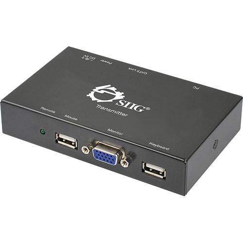 SIIG USB VGA KVM Console over CAT5 Extender